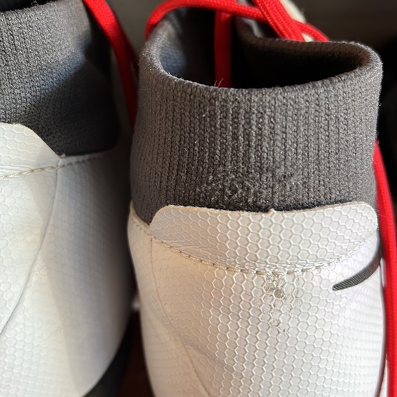 NIKE PHANTOM VSN PRO DF FG Soccer Cleats PURE PLATINUM AO3266-060 Sz 9.5 (EU43) - Picture 12 of 13